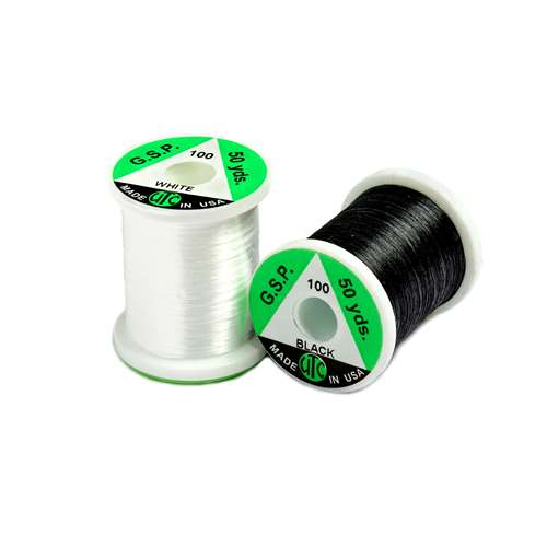 Utc Gsp Thread 100D Black (Pack 12 Spools) Fly Tying Threads
